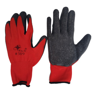 Gants de travail Sberon 389 anti-rides, enduits de PU, entièrement texturés, antidérapants, pour la construction et la réparation - Product Image 2