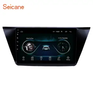 10.1 Inch Android 11.0 Gps Navigatie Radio Met Hd Touchscreen Usb Aux Ondersteuning Carplay Voor 2016-2018 Volkswagen Touran