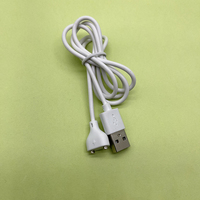 Câble de chargeur USB DC magnétique 2 broches 4.0mm-10mm pour jouets nettoyant pour le visage brosse à dents électrique lampe de poche câble de remplacement durable