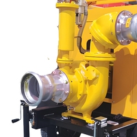 Pompe de dragage hydraulique sans fuite 35m³/h double alimentation avec portée horizontale de 450m pour l'assèchement des tunnels et des galeries de conduites