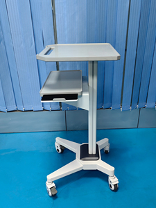 Điều Chỉnh Chiều Cao Đứng Lên Bàn Bệnh Viện Y Tế Di Động Máy Tính Trạm Xe Đẩy Giỏ Hàng Với Màn Hình Mount - Product Image 4