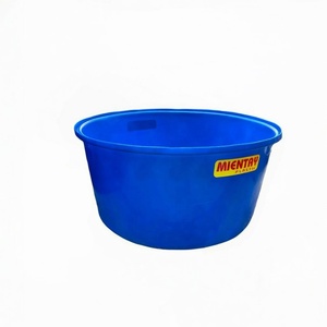Nestable Round Plastic Tank / Circular PP Container 87x126x100cm High Strength Agriculture Use International Trade Deal - Product Image 6