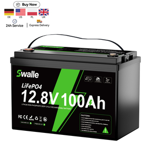 Batería Lifepo4 en Stock en Alemania, Celdas Recargables de 12V 100AH 200AH 300AH, Paquete de Celdas Prismáticas Lifepo4 con Certificación CE - Product Image 1