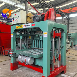 WJ 4-35 công suất cao đáng tin cậy khối rỗng máy sản xuất gạch máy móc để xây dựng từ nhà máy nguồn trong kho - Product Image 4