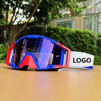 Vente en gros de casques et lunettes de moto personnalisés, nouveaux, avec protection UV, pour la course, le motocross, le tout-terrain, le VTT, le dirt bike, le ski, pour hommes et femmes