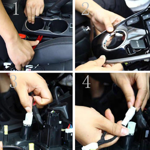 Ổ Cắm Sạc Trên Xe Hơi USB Kép Với Đèn LED Sạc Nhanh QC3.0 Bộ Chuyển Đổi Sạc Điện Thoại Cho Toyota - Product Image 3