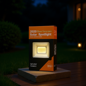 Projecteur solaire 32 LED IP65 étanche à montage mural pour jardin extérieur lumière du jour 5000K - Product Image 2