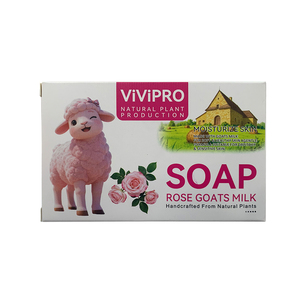 Savon au <span class=keywords><strong>lait</strong></span> <span class=keywords><strong>de</strong></span> riz artisanal original OEM/ODM Rose, blanchissant, au <span class=keywords><strong>lait</strong></span> <span class=keywords><strong>de</strong></span> chèvre et à l'acide kojique avec papaye pour le visage et le corps, pour tous types <span class=keywords><strong>de</strong></span> peau - Product Image 1