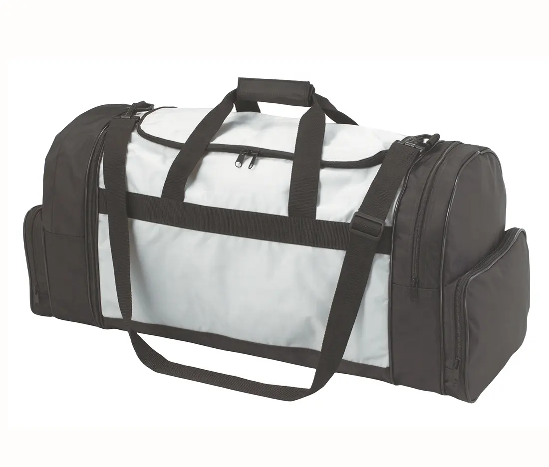 Fabricante bagagem viagens sacos Portátil Nylon Poliéster Fitness Gym Sports Bag Duffle Cheap Custom Maior Mens viagem saco