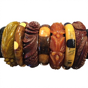 High Quality Vintage Women's Exclusive Design Resin <b>Bracelet</b> New Arrival Angel Bangle Hot Sale Wholesale for Christmas Occasions - Product Image 5