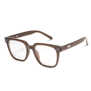 إطار نظارات TR مريح باللون الأسود الشفاف، إطار نظارات عصري للرجال والنساء، جديد بالجملة - Product Image 1