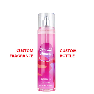 Logo personalizzato bottiglia di <span class=keywords><strong>profumo</strong></span> scatola di colore fiore paradiso profumi di bellezza da donna <span class=keywords><strong>rosa</strong></span> rosso bel corpo Spray profumato Long Last Parfum - Product Image 1