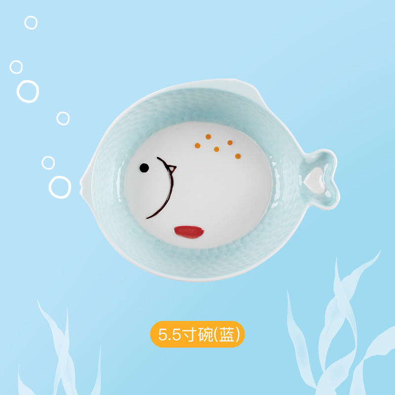 5.5-inch bowl - blue