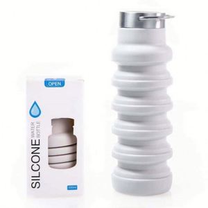 Silicone Material Reusable Water <b>Bottle</b> for Adults - Product Image 1
