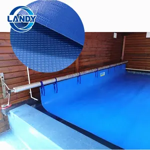 Yeraltı xpe köpük inground havuz kapağı 24 ayak levhalar, katlanır havuz kapağı 24 metre