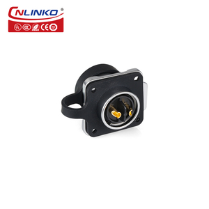 Cnlinko LP20 nhựa 2 Pin IP68 không thấm nước Nam Nữ điện tử hàng không kết nối điện - Product Image 6