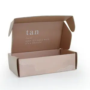 Индивидуальная почтовая коробка с принтом для купального костюма, летний тренировочный купальник, упаковка одежды