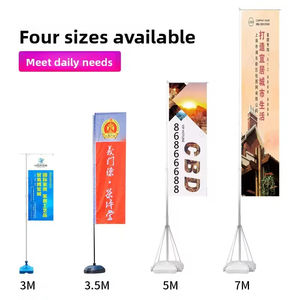 Promosi Grosir Portabel Ramah Lingkungan untuk Display Logam Luar Ruangan Dalam Ruangan Berdiri Sendiri Ukuran Dapat Disesuaikan 3M/3.5M/5M/7M - Product Image 3