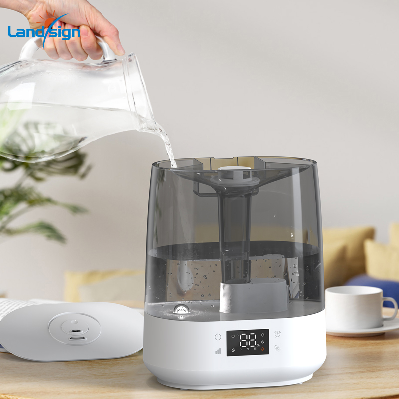 High Quality Smart Ultrasonic Touch Control Home Humidifier with Aromatic Bass Volume Improves Air Quality for Bedrooms Hotels