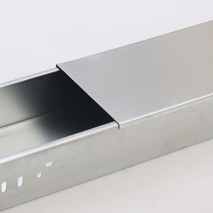 Bandeja portacables de acero galvanizado en caliente de 100 x 150 mm, tipo escalera, con ranura, <span class=keywords><strong>caja</strong></span> portacables galvanizada en caliente - Product Image 4