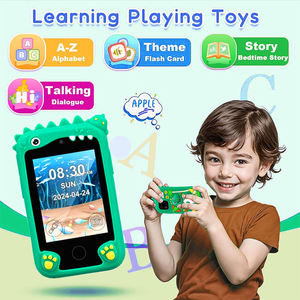 Nouveau Téléphone Intelligent Jouet pour Enfants Style Dinosaure 2,8 Pouces, Capteur d'Image CMOS, Grand Angle 180°, Prend en Charge 8-32 Go, Cadeau de Noël Éducatif - Product Image 4