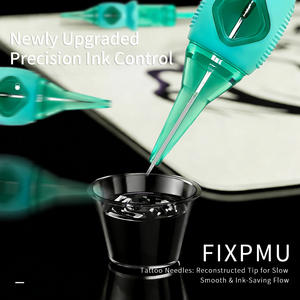 <span class=keywords><strong>Agujas</strong></span> <span class=keywords><strong>de</strong></span> Tatuaje Verdes <span class=keywords><strong>de</strong></span> Nuevo Diseño 2025, Cartuchos Desechables para Tatuaje PMU, Línea Fina 1RL, <span class=keywords><strong>Agujas</strong></span> para Cartuchos <span class=keywords><strong>de</strong></span> Tatuaje - Product Image 2