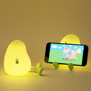 Luce Notturna LED a Forma di Mango, Lampada Morbida Ricaricabile per Camera da Letto, Luce Notturna Kawaii Divertente e Carina, Regalo Originale - Product Image 3