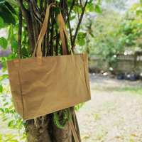 Sacs en papier kraft lavables avec poignées, style luxe, polyvalents, pour le shopping, les cadeaux, l'emballage alimentaire, en matériaux recyclés, vente en gros