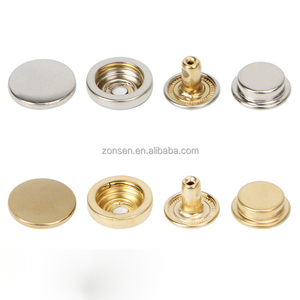 12.5mm 501 503 bouton-pression Double face en métal, bouton-pression pour vêtements 17mm doudoune boutons en laiton - Product Image 2
