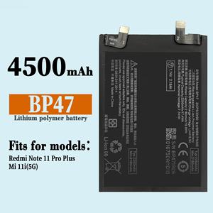 Batterie de grande capacité BM57 pour téléphones mobiles Xiaomi Note 10 Pro et <span class=keywords><strong>Poco</strong></span> X3 GT en stock - Product Image 6