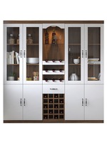 Meuble à vin d'angle moderne en verre avec rangement pour salon et bar à domicile