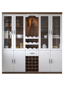 <span class=keywords><strong>Meuble</strong></span> à vin d'<span class=keywords><strong>angle</strong></span> moderne en verre avec rangement pour salon et <span class=keywords><strong>bar</strong></span> à domicile - Product Image 6