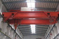 Grúa Puente de Doble Viga de Alta Resistencia Zehua, con Caja de Cambios y Motor Controlados por PLC, Alcance de 20 m, Altura de Elevación de 20 m, para Uso en Almacenes
