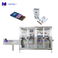 Ligne d'emballage alimentaire automatique à grande vitesse, machine d'emballage en carton pour chocolats, machine de mise en carton pour les petites entreprises