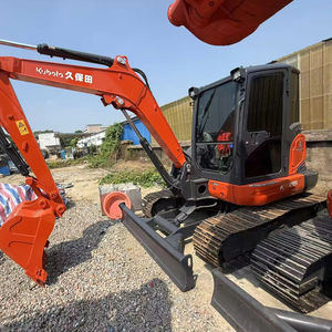 KUBOTA KX165 KX163 KX185 pelleteuses de petite taille 6 tonnes 6 tonnes 8 tonnes pelleteuses d'occasion pelleteuses sur chenilles à vendre - Product Image 1