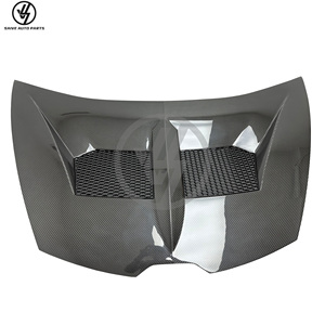 LB Style Dry Full Carbon Fiber Car Bonnet <b>Hood</b> for Lambo Huracan LP580 LP610 2014-2018 Carbon <b>Engine</b> Cover Body Kit Parts - Product Image 1