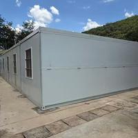 Casa Container Pieghevole a Forma di Z X per Installazione Rapida, Prefabbricata per Cantieri Edili e Magazzini
