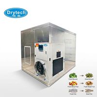 Meerlaags elektrisch roestvrijstalen voedseldroger voor commercieel gebruik, machine voor het drogen van groenten en fruit