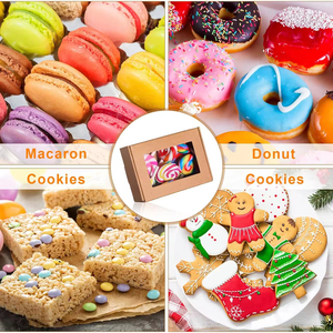 Kotak Sabun Grosir dengan Logo Cetak Kustom Multi Warna, Permen Macaron, Camilan, Biskuit, dan Hadiah untuk Pengiring Pengantin. - Product Image 5