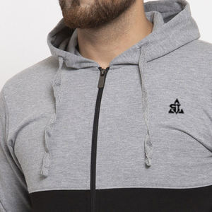 Ensemble de survêtement d'hiver pour homme en molleton technique de luxe 100% coton, respirant, lourd, fermeture à cordon, service OEM, faible MOQ - Product Image 4