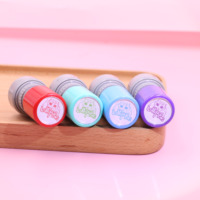 Kunshan Krell Fournitures de bureau Tampon encreur personnalisé pour enfants Tampons auto-encreurs ronds