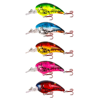 WEIHE 7CM/11.5G Ensemble de leurres à manivelle colorés, appâts de pêche artificiels de petite taille, vente en gros de leurres à manivelle pour la pêche