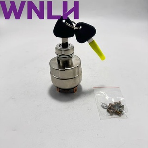 WNLH Zündstartschalter 4130000874 4130000854 JK406C für SDLG Bagger LG60 LG65 LG75 LG80 LG85 LG215 Lader mit 2 Schlüsseln - Product Image 4