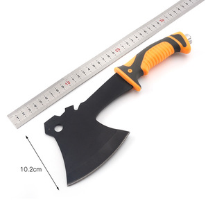 Hacha multiusos de acero inoxidable para exteriores, hacha portátil de supervivencia para acampar y montaña, fabricante en oferta - Product Image 1