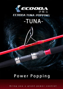 ECOODA ETP Canne à pêche à la traîne pour thon, kit combiné canne et moulinet, canne télescopique portable, moulinet à lancer, ligne de pêche, <span class=keywords><strong>ensemble</strong></span> d'appâts, équipement de pêche - Product Image 2