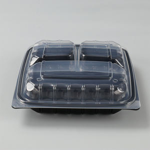 Conteneur d'emballage à emporter pour la restauration rapide, impression personnalisée en gros, conteneur en plastique transparent PP pour livraison rapide - Product Image 4