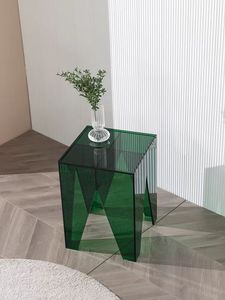 Meuble <span class=keywords><strong>console</strong></span> en bois acrylique <span class=keywords><strong>extensible</strong></span> moderne personnalisable OEM Table d'appoint pour chambre à coucher hôtel <span class=keywords><strong>Rangement</strong></span> pour la décoration intérieure - Product Image 3