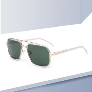 2025 ultimi occhiali da sole polarizzati quadrati retrò per donne e uomini Logo personalizzato UV400 occhiali da sole Tac materiale lenti Gafas De <span class=keywords><strong>Sol</strong></span> - Product Image 1