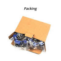 Penjepit Pengunci Barbel Aluminium 123Sports, Klem Pengunci Barbel Aluminium 50mm, Klip Pengunci Barbel Lepas Cepat Aluminium