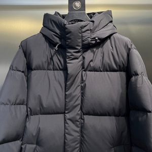 Doudoune à capuche unisexe 80% en duvet de canard blanc Long manteau d'hiver épais chaud vêtements d'extérieur noir blanc XS XXL manteaux en duvet pour femmes - Product Image 5